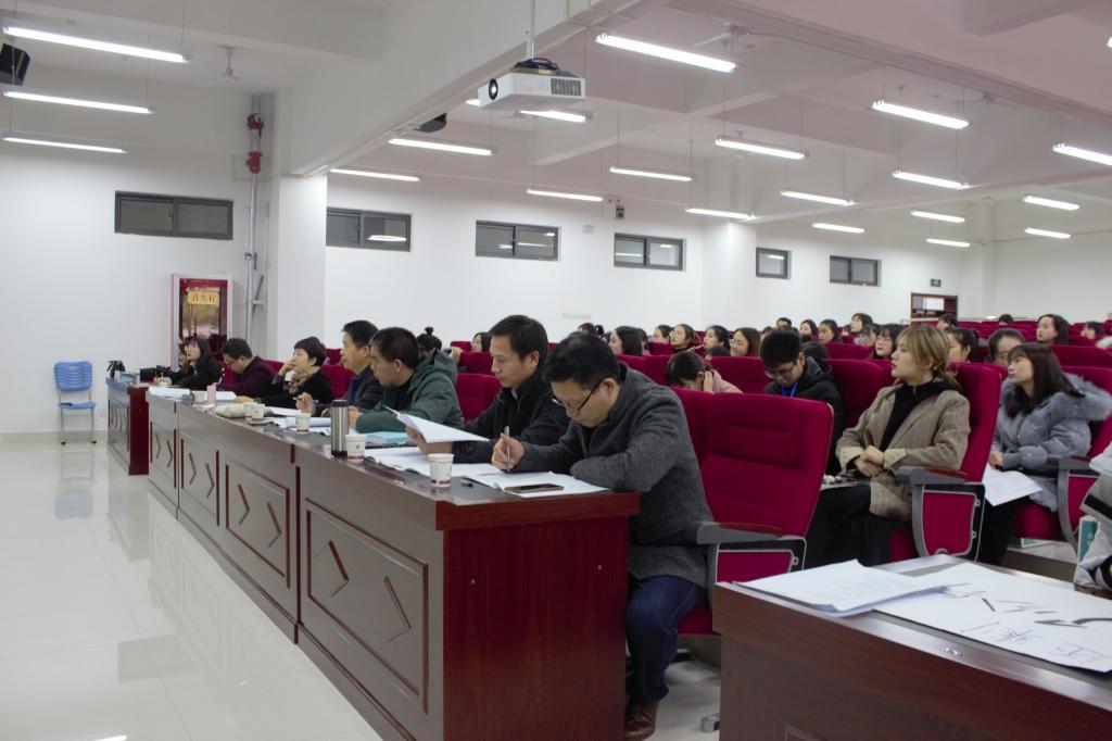 开幕式专硕讲课技能展示赛场