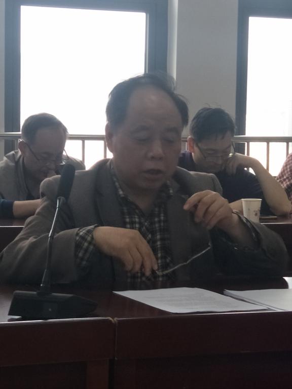 校教学督导张孟民教授发言